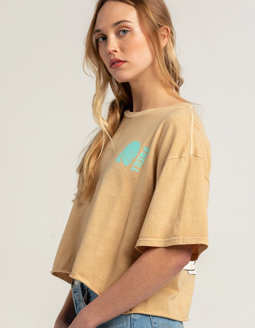 O'NEILL Sea Womens Oversized Crop Tee - Image 3