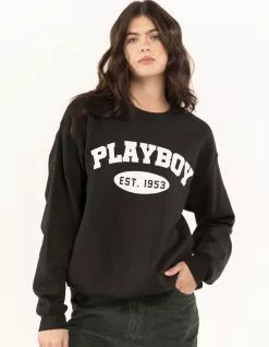 PLAYBOY Est. 1953 Womens Crewneck Sweatshirt