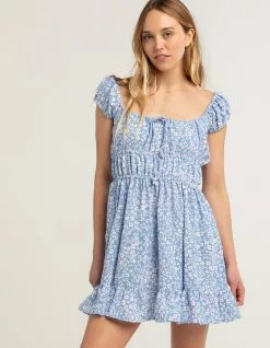 HURLEY Ditsy Daze Womens Mini Dress