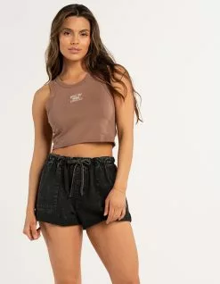 HURLEY Aria Cut Off Pull On Womens Shorts