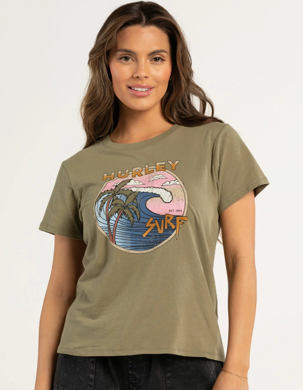 HURLEY Surf Classic Womens Tee
