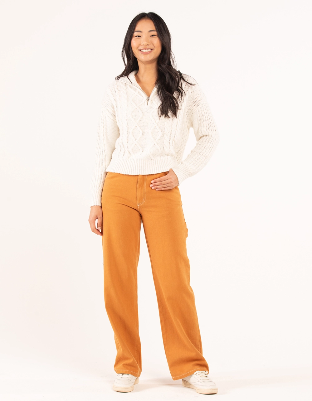 RSQ Womens High Rise Relaxed Carpenter Pants