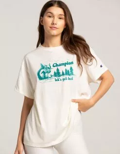 CHAMPION Let's Get Lost Womens Oversized Tee