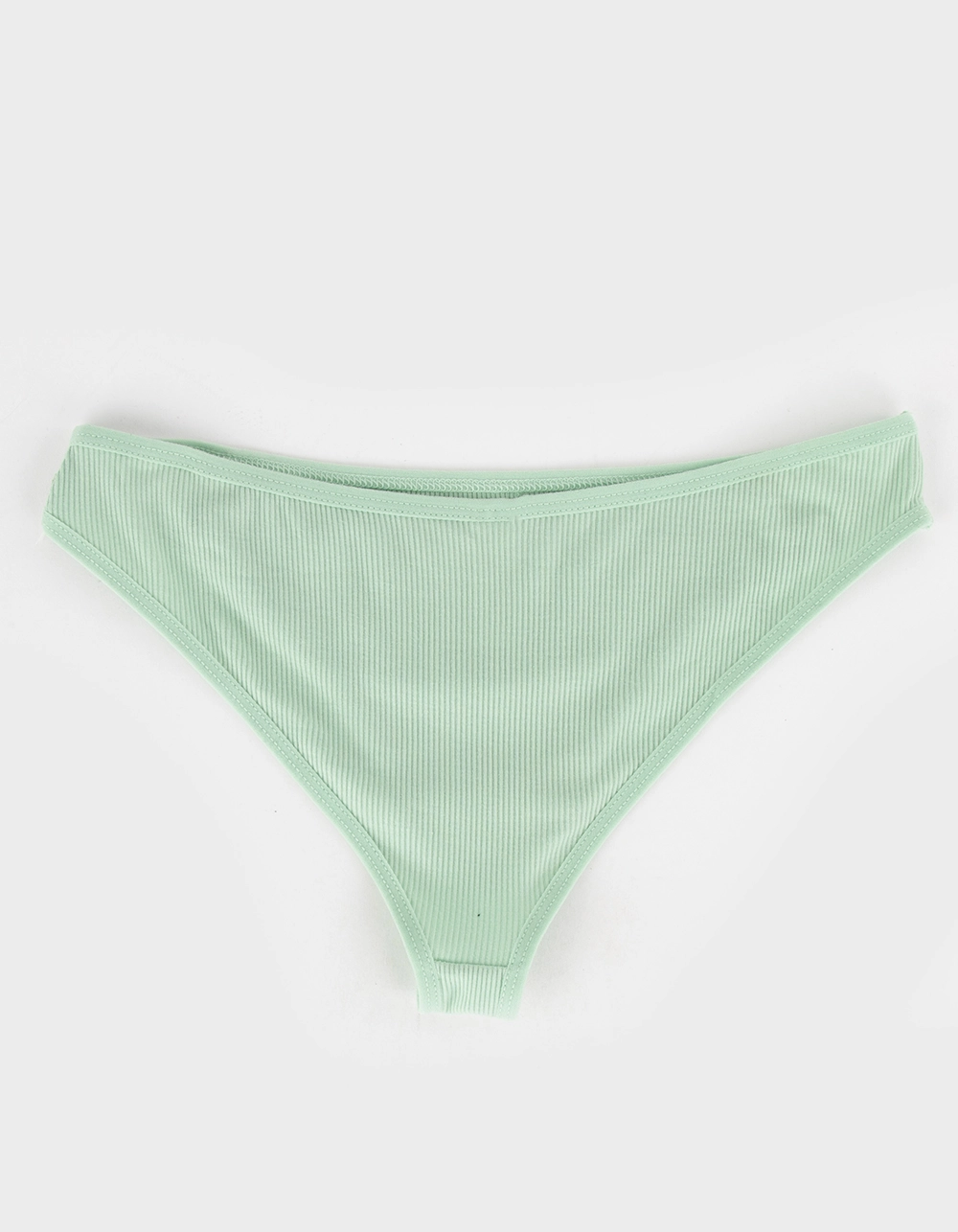 Sky And Sparrow SKY & SPARROW Rib Laceside Bikini Panties - Image 2