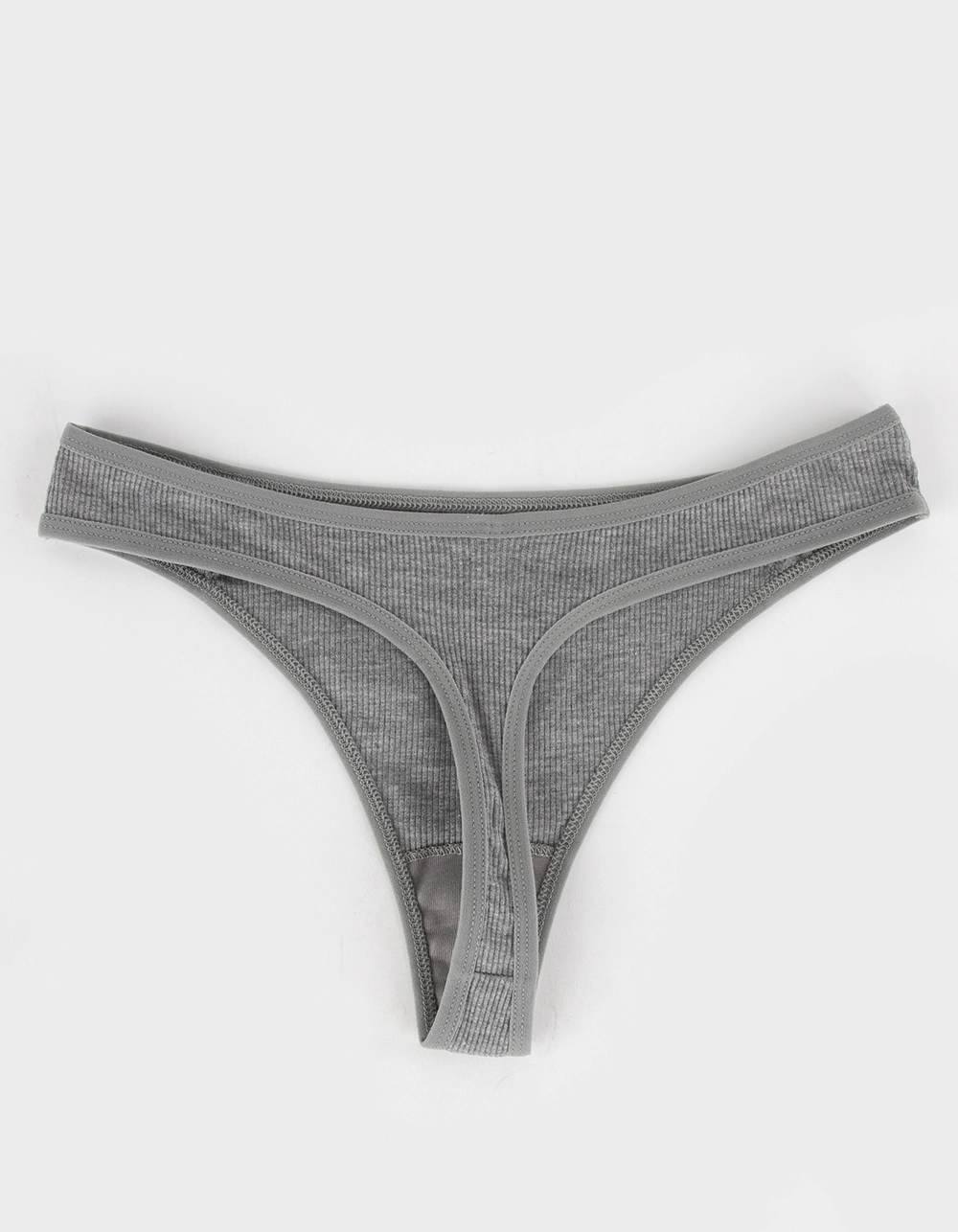 Sky And Sparrow SKY & SPARROW Rib Laceside Thong - Image 2