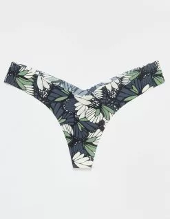 Sky And Sparrow SKY & SPARROW Butterfly V Lasercut Thong