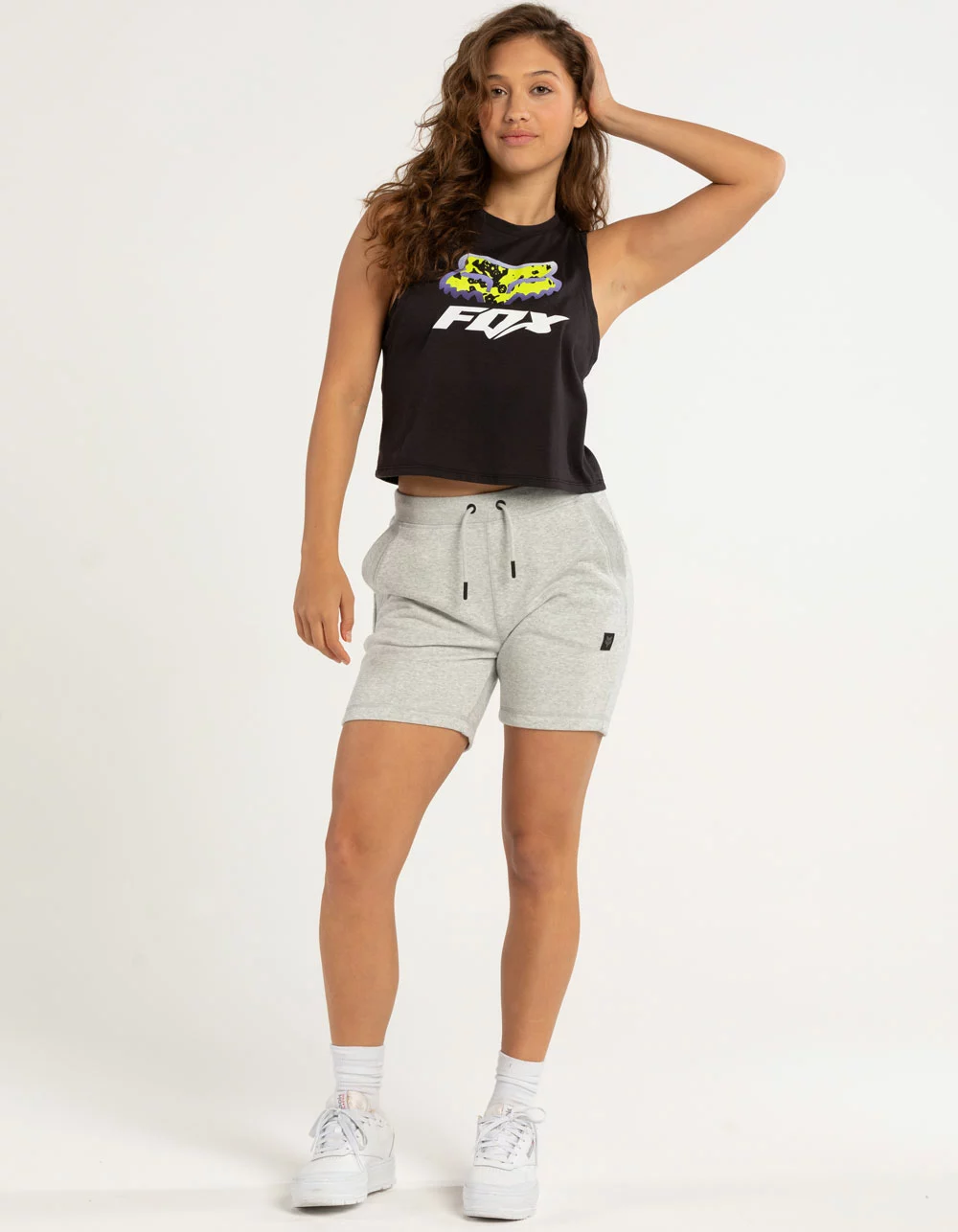 FOX Morphic Womens Crop Muscle Tank Top - Image 4