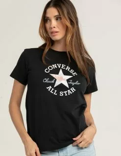 CONVERSE Floral Chuck Taylor Womens Tee