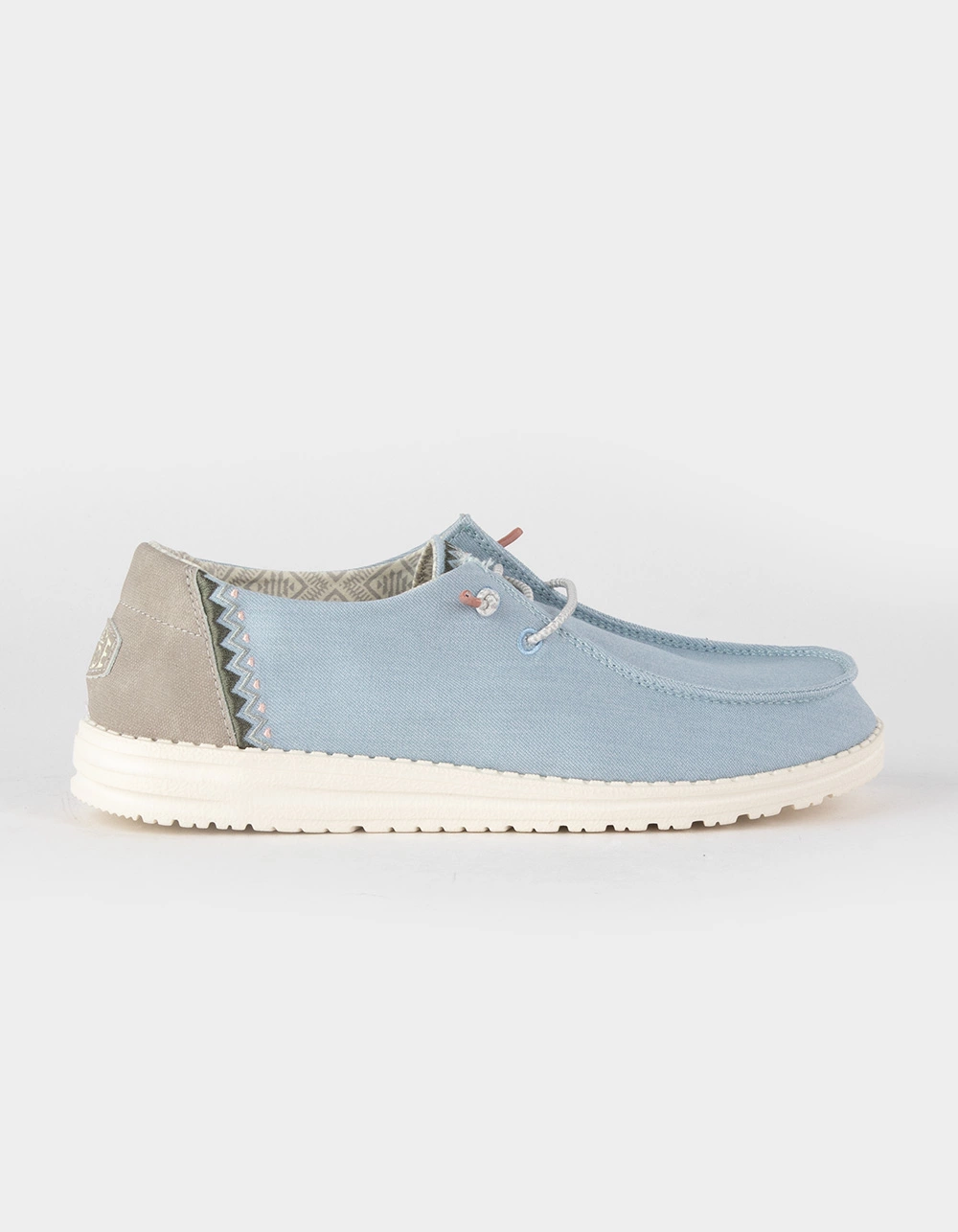HEY DUDE Wendy Tempe Denim Womens Shoes - Image 2