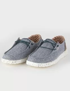 HEY DUDE Wendy Chambray Womens Shoes