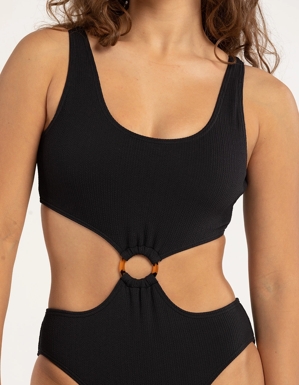 RSQ Texture Ring One Piece Swimsuit - Image 4