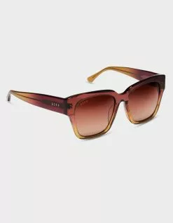 DIFF Bella II Clayton Brown Gradient Sunglasses