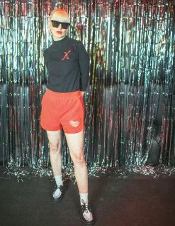 BRIXTON X Coca-Cola Womens Corduroy Runner Shorts