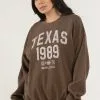 FULL TILT Texas 1989 Womens Crewneck Sweatshirt