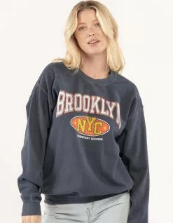 FULL TILT Brooklyn NYC Womens Crewneck Sweatshirt