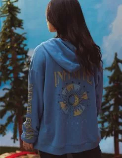 FULL TILT Cosmo Womens Zip-Up Hoodie