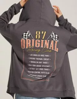 FULL TILT Motorcycle Womens Zip-Up Hoodie