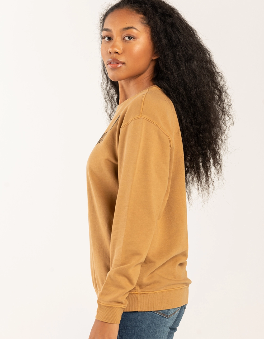 FULL TILT Western Horn Womens Crewneck Sweatshirt - Image 2