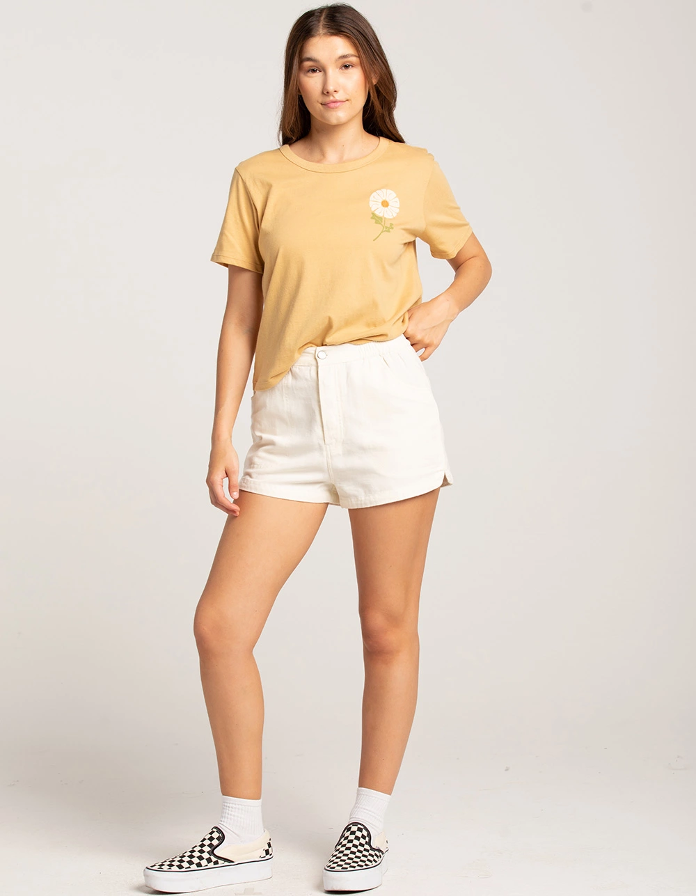 RVCA Venice Womens Canvas Shorts - Image 5