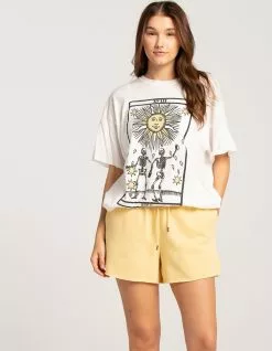 RVCA Test Drive Womens Fleece Shorts