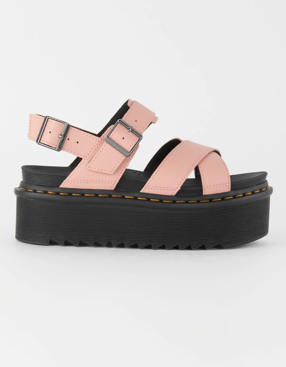 DR. MARTENS Voss II Athena Womens Leather Strap Platform Sandals - Image 2