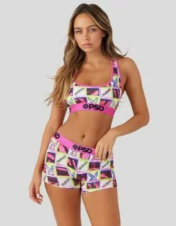 PSD Playboy Checker Sports Bra
