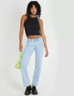 ABRAND JEANS ABRAND 99 Low Straight Womens Jeans