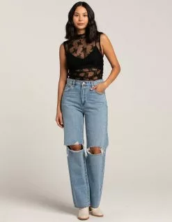 ABRAND JEANS ABRAND Slouch Harley Rip Womens Jeans