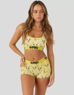 PSD X Looney Tunes Tweety Moods Womens Boyshorts