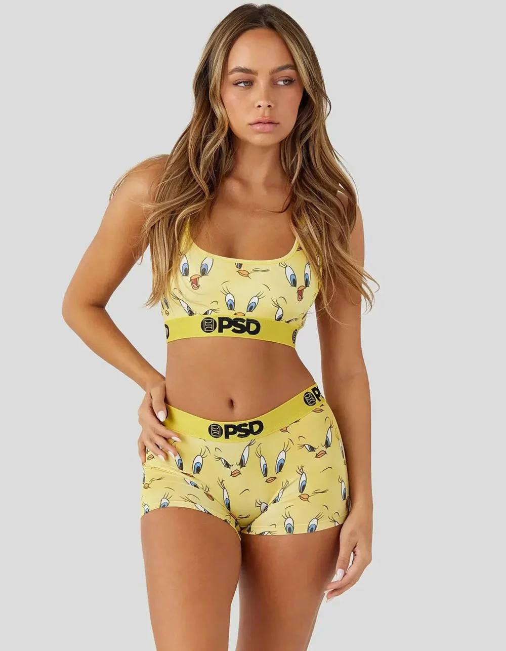 PSD X Looney Tunes Tweety Moods Womens Boyshorts