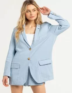 BLANK NYC Hall Pass Womens Blazer
