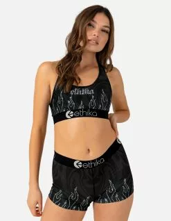 ETHIKA Twin Flame Womens Sports Bra