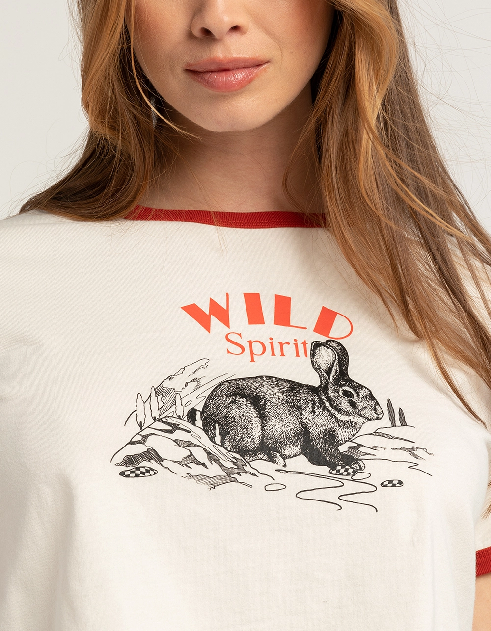 LEVI'S Wild Spirit Womens Crop Ringer Tee - Image 3