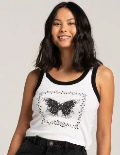 OBEY Butterfly Thorn Womens Tank Top