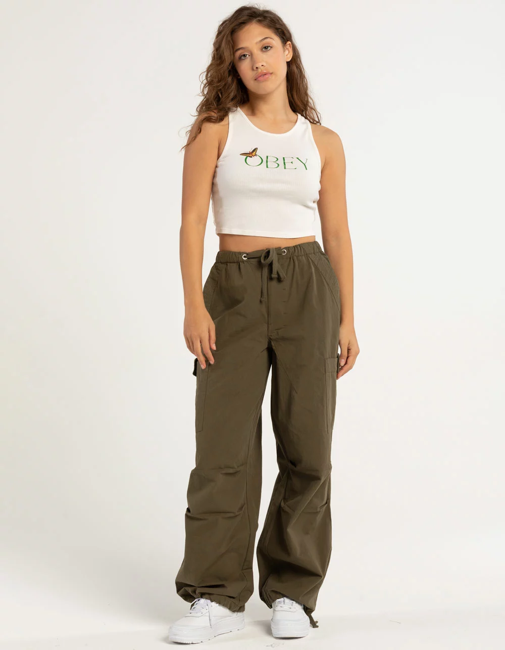 OBEY Butterfly Womens Tank Top - Image 4