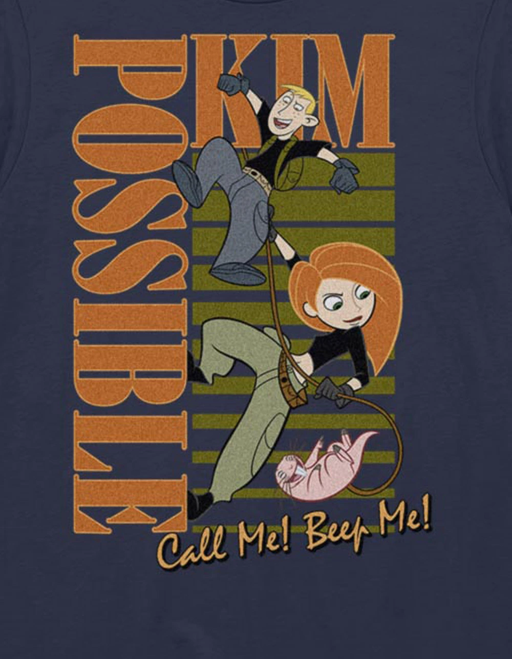 Disney KIM POSSIBLE Call Me Beep Me Unisex Tee - Image 2
