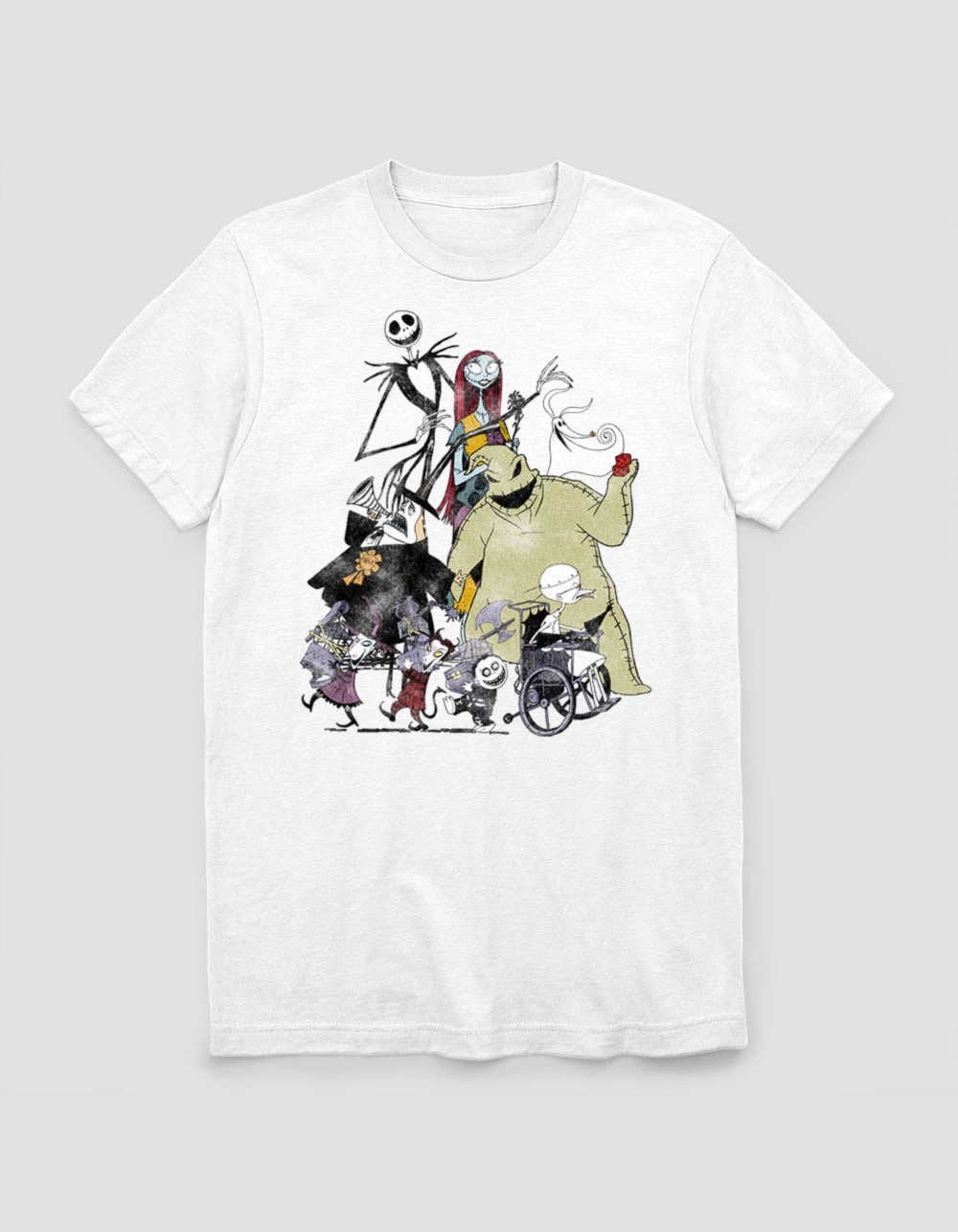 THE NIGHTMARE BEFORE CHRISTMAS Group Shot Unisex Tee