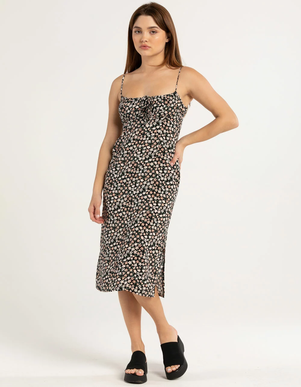 RSQ Womens Emma Midi Dress