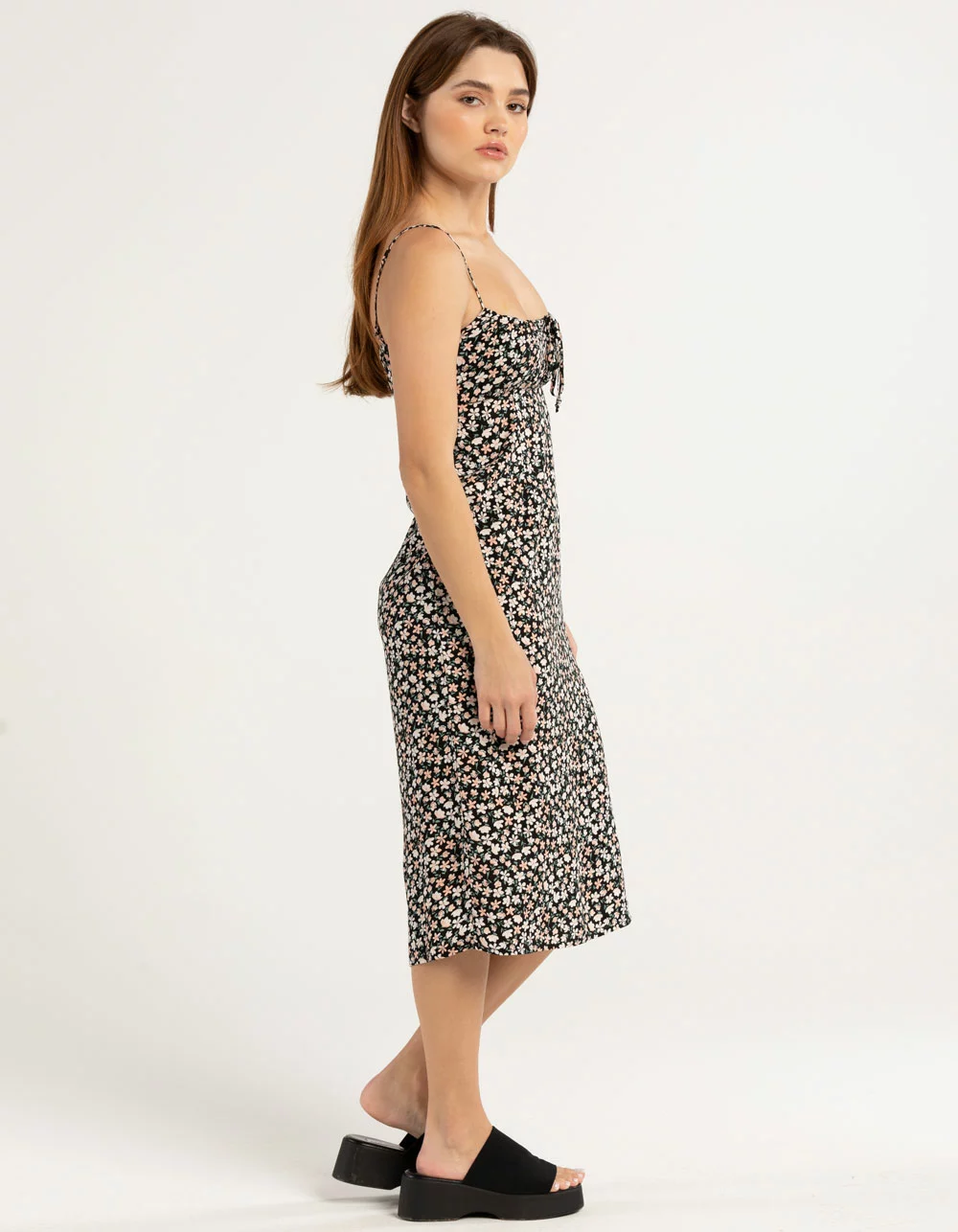 RSQ Womens Emma Midi Dress - Image 3