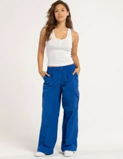 FULL TILT Low Rise Nylon Flight Womens Cargo Pants