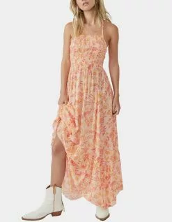 FREE PEOPLE Heat Wave Womens Maxi Dress
