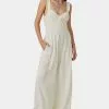 FREE PEOPLE After All Ruched One Piece Womens Jumpsuit