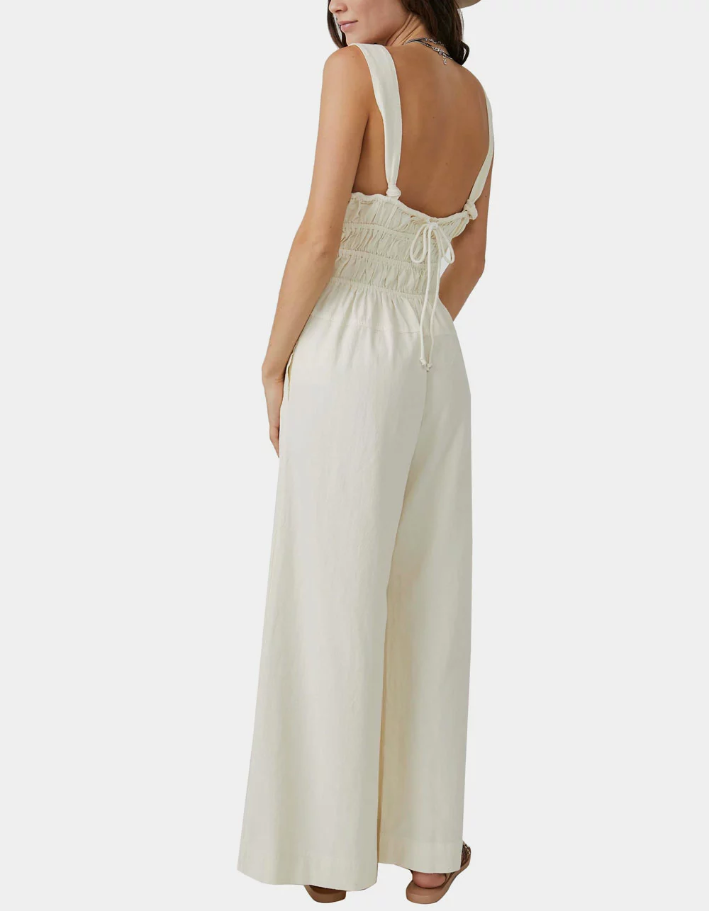 FREE PEOPLE After All Ruched One Piece Womens Jumpsuit - Image 3