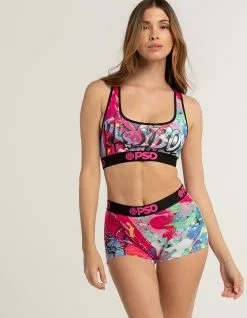 PSD Graffiti Playboy Womens Boyshorts