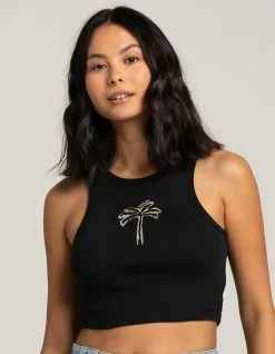HURLEY Coconut Womens Crop Tank Top