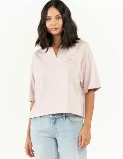 CONVERSE Chuck Taylor Patch Womens Crop Tee