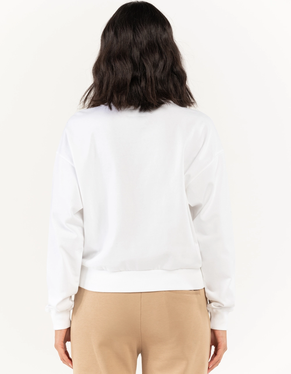 CONVERSE Chuck Taylor Patch Womens Crewneck Sweatshirt - Image 3