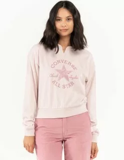 CONVERSE Chuck Taylor Patch Womens Crewneck Sweatshirt