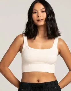 TILLYS Chevron Ribbed Crop Bralette