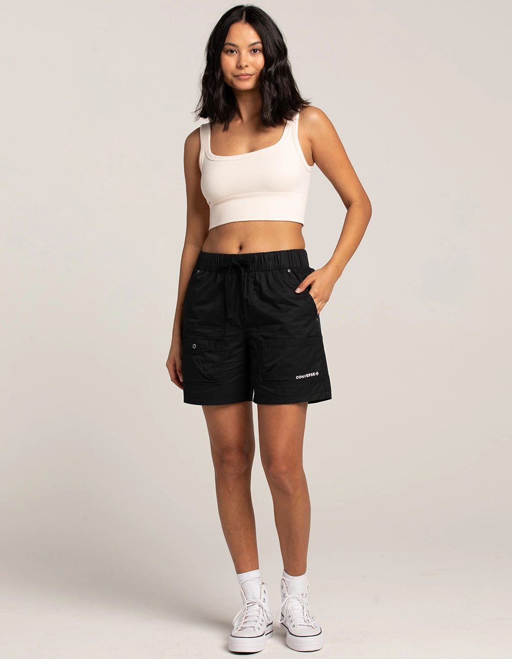 TILLYS Chevron Ribbed Crop Bralette - Image 4